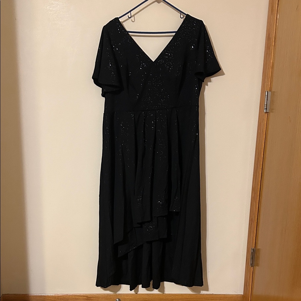Ever Pretty Black High Low Dress 2XL nwt